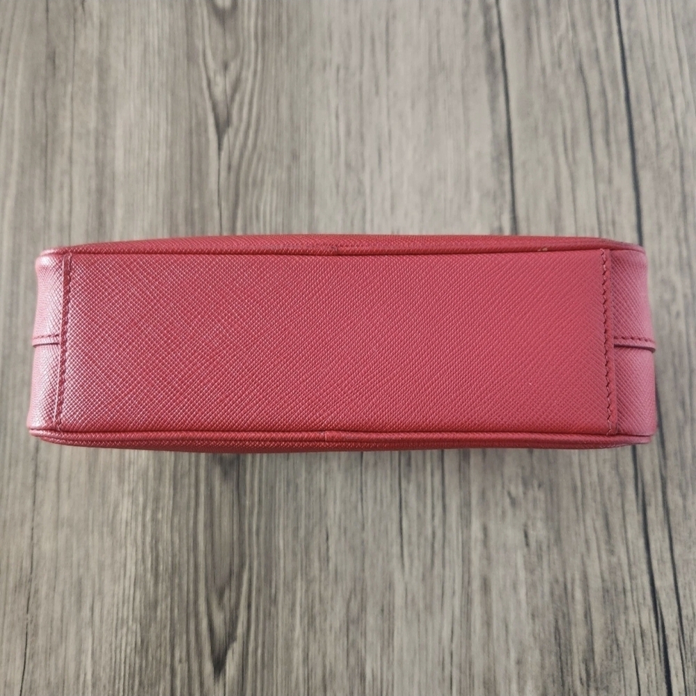 Prada Red Leather Camera Bag - Picture 5 of 10